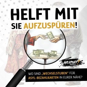 Hilf mit, sie aufzuspüren