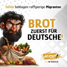 Brot zuerst für Deutsche. Tafeln beklagen raffgierige Migranten