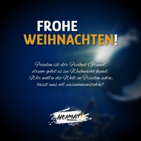 Frohe Weihnachten