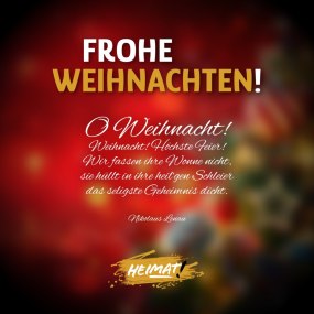 Frohe Weihnachten