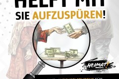 Hilf mit, sie aufzuspüren