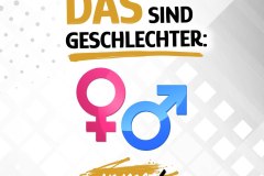 Das sind Geschlechter