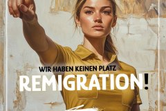 Remigration, Wir haben keinen Platz