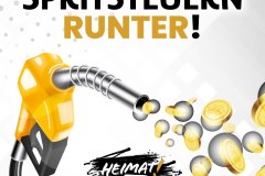 Die Heimat fordert eine Senkung der Spritsteuern zur Entlastung der Bürger.