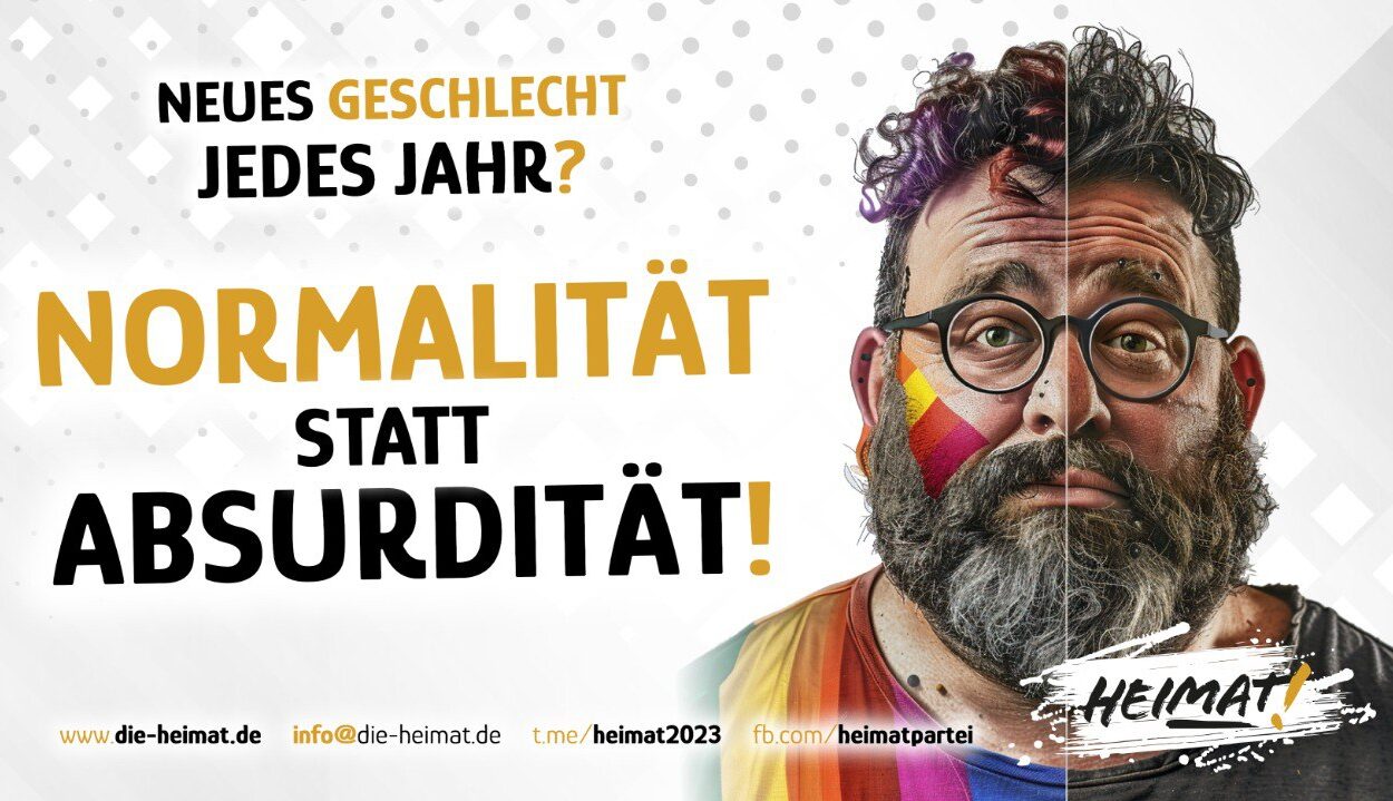 Jedes Jahr das Geschlecht wechseln? Normalität statt Absurdität.