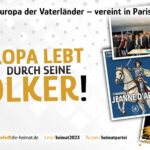 Europa lebt durch seine Völker – patriotisches Bündnis europäischer Nationalisten in Paris mit Jeanne d’Arc und Mai-Demonstration