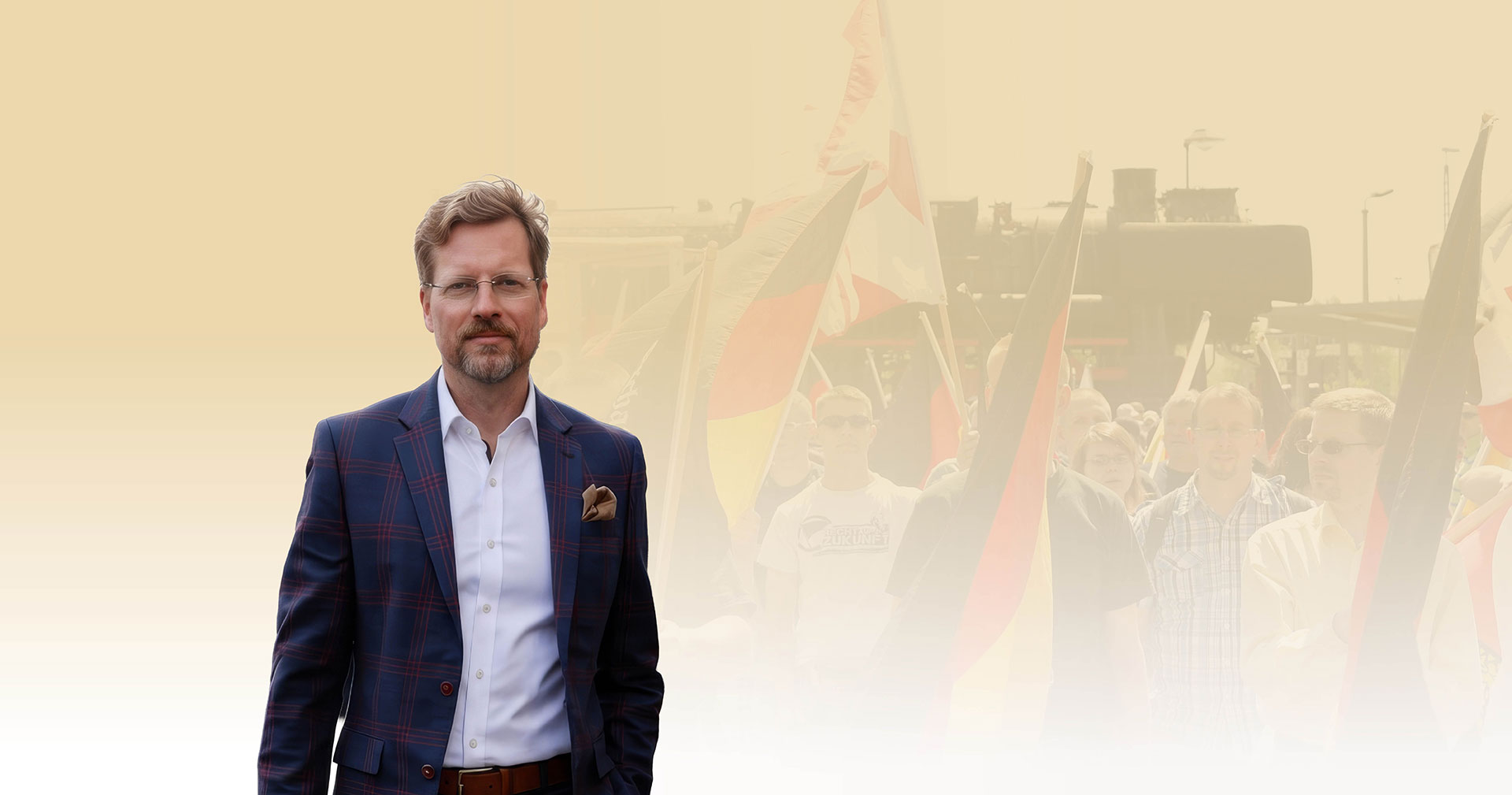 Peter Schreiber, Heimat, Vorsitzender, Deutsche Stimme, Freie Sachsen, Strehla, Riesa