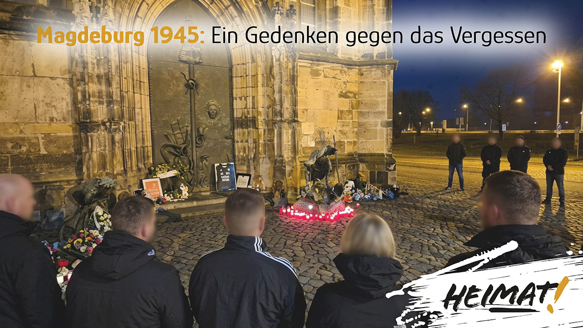 Magdeburg, Gedenken, Bombardierung, Bombenterror