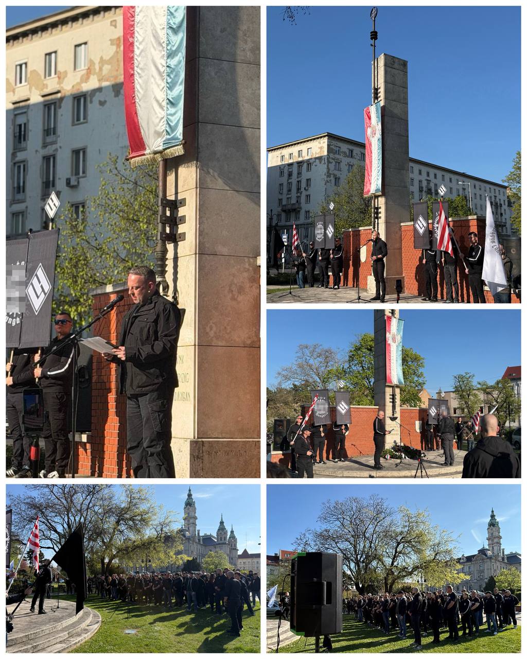 Gedenkmarsch in Győr 2026