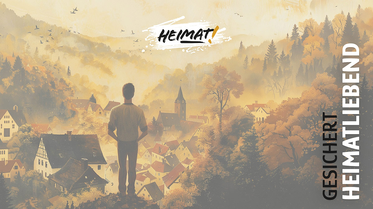 Manchmal reicht ein Blick ins Tal, um zu wissen, wofür es sich lohnt. Die Dächer, die Kirche, der Wald am Horizont. Das alles ist nicht selbstverständlich. Es ist gewachsen, gepflegt, weitergegeben. Und es braucht Menschen, die es bewahren. Wenn du auch so fühlst, komm zu uns. Die HEIMAT lebt von denen, die hinschauen und anpacken. 💛 Alles auf Gold, alles für unsere Heimat