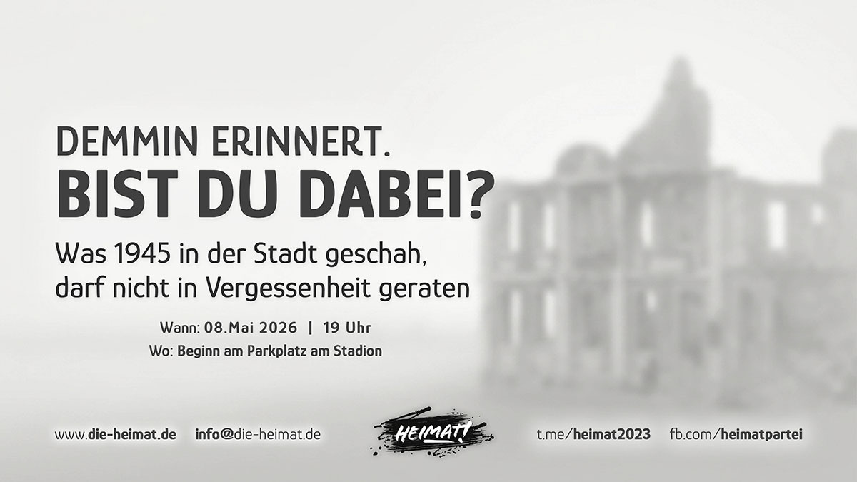 Demmin Gedenken 2026