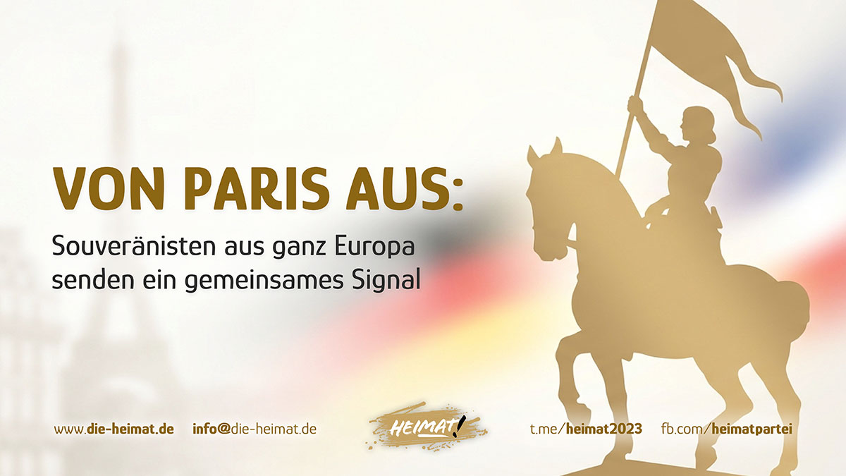 Europäischer Zusammenhalt in Paris: Gedenken an Jeanne d'Arc als Symbol für nationale Tradition und Freiheit.