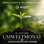 Mitglieder der Heimat MuP beim Müllsammeln in Mecklenburg und Pommern