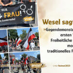 Gegendemonstration beim ersten Wesel CSD: Freiheitliche Opposition mobilisiert für traditionelles Familienbild