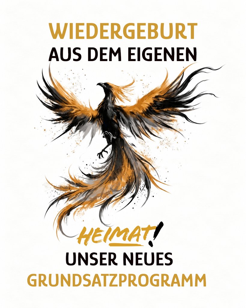 Grafik zum neuen Grundsatzprogramm der Partei DIE HEIMAT